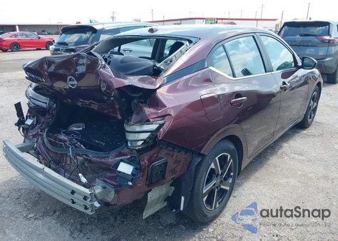 2025 Nissan Sentra Sv z USA, uszkodzony, nr VIN 3N1AB8CV9SY363896